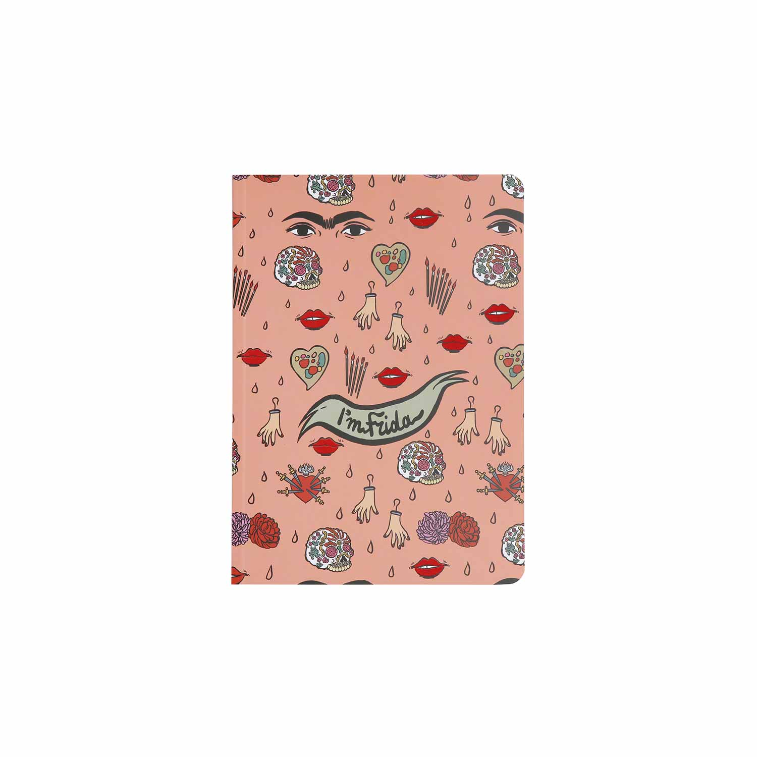 I’m Frida pink notebook