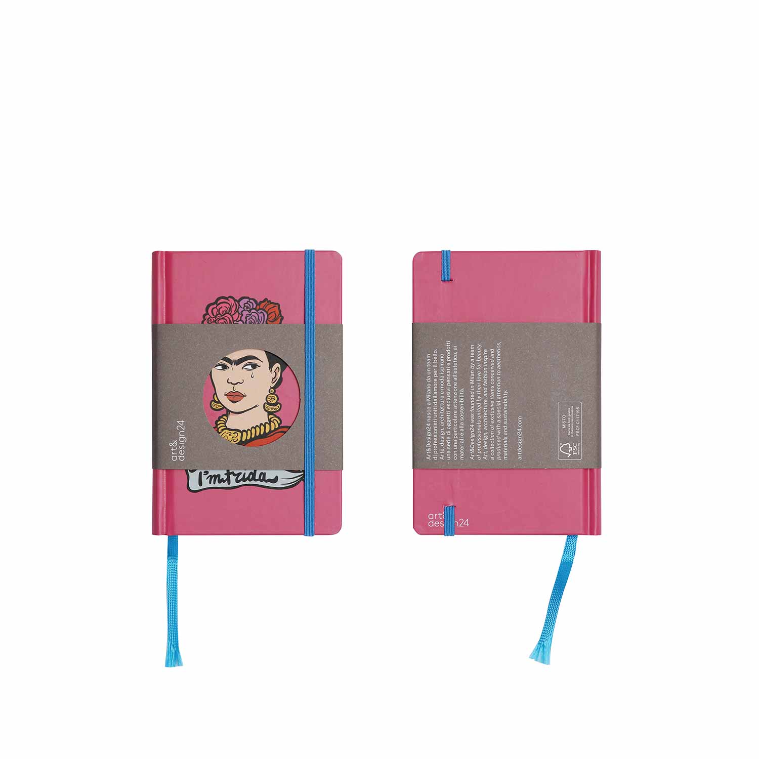 I’m Frida portrait small notebook
