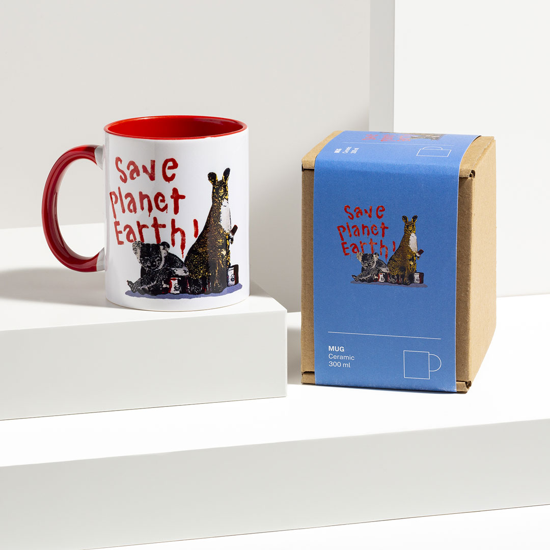 TVBOY “Save the planet” Mug